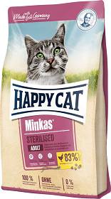 Happy Cat Adult Minkas Sterilised Karma z drobiem dla kota 10kg WYPRZEDAŻ