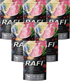 Rafi with Beef Tripe and Pork Ham Karma z żołądkami wołowymi i szynką dla psa 10x500g (saszetka)