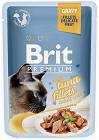 Brit Premium with Tuna Fillets for Adult Cats Karma z tuńczykiem w sosie dla kota 85g