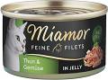Miamor Feine Filets Karma z tuńczykiem i warzywami dla kota puszka 100g