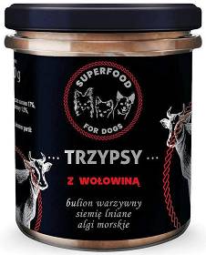 Trzypsy Adult Karma z wołowiną dla psa 300g