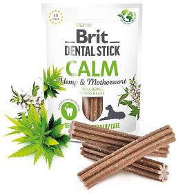 Brit Care Przysmak Dental Stick Calm Hemp&Motherwort dla psa op. 7szt