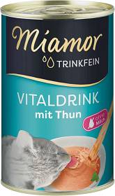 Miamor Przysmak Trinkfein Vitaldrink mit Thun z tuńczykiem dla kota op. 135ml