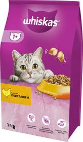 Whiskas Adult Karma z kurczakiem dla kota 7kg