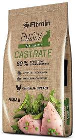 Fitmin Cat Purity Adult Castrate with Chicken karma z kurczakiem dla kota 400g WYPRZEDAŻ