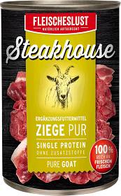 Steakhouse Ziege pur Karma z koziną dla psa oraz kota 400g