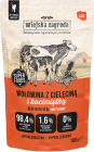 Wiejska Zagroda Mokra Karma Hipoalergiczna z wołowiną i cielęciną dla kota 85g SASZETKA