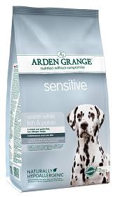 Arden Grange Adult Sensitive Fish&Potato Karma z rybą dla psa 2x12kg TANI ZESTAW