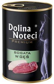 Dolina Noteci Premium Karma z gęsią dla kota 400g