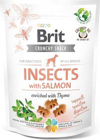 Brit Care Przysmak Crunchy Cracker Insect&Salmon dla psa op. 200g