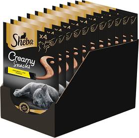 Sheba Creamy Snacks Przysmak z kurczakiem dla kota 44x12g OPAKOWANIE ZBIORCZE