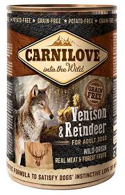 Carnilove Venison&Reindeer Karma z dziczyzną i reniferem dla psa 400g