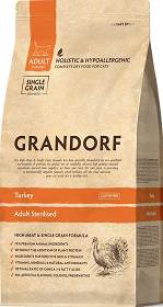 Grandorf Adult Sterilized Turkey Karma z indykiem dla kota 2kg