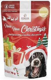 Pokusa Hau Hau Christmas Przysmaki dla psa 70g