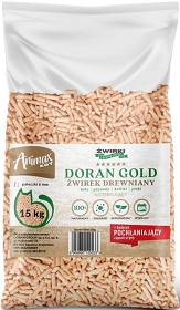 Animax Doran Gold Pellet Żwirek drewniany dla kota 15kg