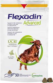Vetoquinol Flexadin Advanced dla psa Suplement diety Mięsne kąski 30szt.