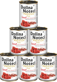 Dolina Noteci Premium Pure Beef Karma z wołowiną dla psa 24x400g PAKIET
