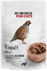 John Dog for Cats Lapé Quail in Broth Karma z przepiórką dla kota 100g