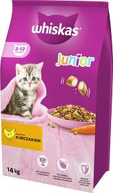 Whiskas Junior Karma z kurczakiem dla kociąt 14kg