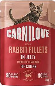 Carnilove Kitten Rabbit Fillets in Jelly Karma z królikiem dla kociąt 85g