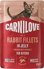 Carnilove Kitten Rabbit Fillets in Jelly Karma z królikiem dla kociąt 85g