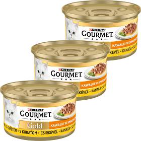 Gourmet Gold Sauce Delight Karma z kurczakiem dla kota 12x85g PAKIET