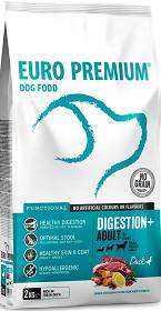 Euro Premium Functional Adult Digestion+ Karma z kaczką dla psa 2kg