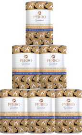 Perro Gourmet Adult Karma z cielęciną i cukinią dla psa 6x400g PAKIET