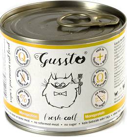 Gussto Fresh Calf Karma z cielęciną dla kota 200g