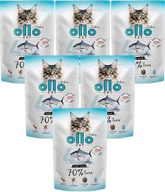 Ollo nr 5 Tuna&Sallop Karma z tuńczykiem dla kota 12x85g PAKIET