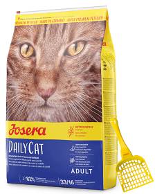 Josera Daily Cat Karma dla kota 10kg + Łopatka do kuwety Josera GRATIS