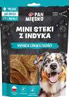 Pan Mięsko Przysmak Mini Steki z indyka dla psa 80g