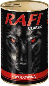 Rafi Classic Dog Karma z wołowiną dla psa 1240g