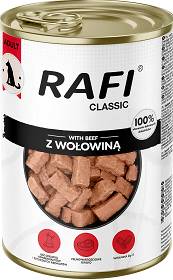 Rafi Classic Dog Karma z wołowiną dla psa 1240g