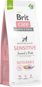 Brit Care Sustainable Sensitive Insect&Fish Karma z insektami i rybą dla psa 12kg [Data ważności: 08.2024]