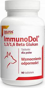 Dolfos ImmunoDol dla psa Suplement diety 90 tab.