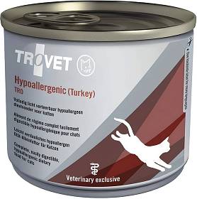 Trovet CAT Hypoallergenic Turkey TRD Karma z inydkiem dla kota 200g