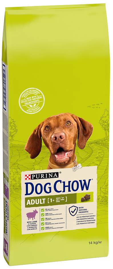 Purina Dog Chow Adult Lamb Karma z jagni cin dla psa 14kg