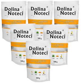 Dolina Noteci Premium Adult Karma z kaczką i dynią dla psa saszetka 10x500g