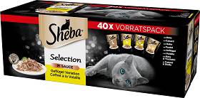 Sheba Selection in Sauce Kolekcja drobiowych smaków Karma w sosie dla kota 40x85g