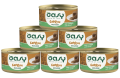 Oasy Caprice Mousse with Rabbit Karma z kólikiem dla kota 6x85g PAKIET