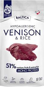 Baltica Hypoallergenic Adult Small Venison&Rice Karma z dziczyzną dla psa 3kg
