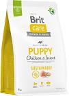 Brit Care Sustainable Puppy Chicken&Insect Karma z kurczakiem i insektami dla szczeniaka 3kg [Data ważności: 9.06.2024] WYPRZEDAŻ