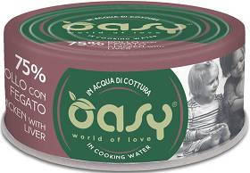 Oasy More Love Chicken Liver Adult Karma z kurczakiem i wątróbką dla kota 70g