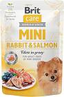 Brit Care MINI Rabbit&Salmon Karma z królikiem i łososiem dla psa 85g