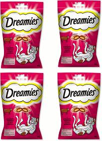 Dreamies Przysmaki z Wyśmienitą Wołowiną 4x60g PAKIET