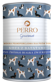 Perro Gourmet Adult Karma z kozą i batatami dla psa 400g