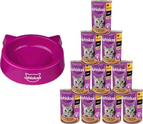 Whiskas Adult Karma z kurczakiem w sosie dla kota 24x400g PAKIET + MISECZKA WHISKAS GRATIS