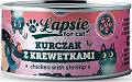 Łapsie Adult Karma z kurczakiem i krewetkami dla kota 80g