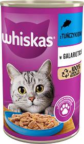 Whiskas Adult Karma z tuńczykiem w galaretce dla kota 400g